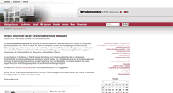 Desktop Screenshot of kerschensteinerschule-wi.de